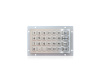 Антивандальная клавиатура K-TEK-B138KP-28-DWP-USB встраиваемая, IP65, 28 клавиш, USB