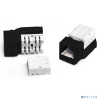 Hyperline KJNE-8P8C-C5e-90-BK Вставка Keystone Jack RJ-45(8P8C), категория 5e, 110 IDC, заделка с помощью NE-TOOL, черная