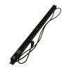 Сетевой фильтр Hyperline Hyperline SHE-15SH-3IEC-SF-2.5EU Блок розеток, вертикальный, 15 розеток Schuko, 3 розетки IEC320 C13, выключ. с подсветкой, з