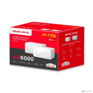 Mercusys Halo H90X(2-pack) AX6000 Домашняя Mesh Wi-Fi 6 система