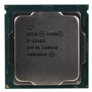 Процессор Intel Celeron Процессор/ APU LGA1151-v2 Intel Xeon E-2246G (Coffee Lake, 6C/12T,3.6/4.8GHz, 12MB, 80W, UHD Graphics P630) OEM