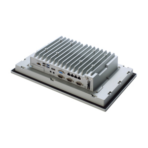 15,6-дюймовый (16:9) безвентиляторный панельный компьютер на базе процессора Intel Core i7-1185G7E, 16 ГБ ОЗУ, 1200 нит, 3 x RS-232/422/485, 4 x GigaL