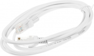 Патч-корд Premier 5-970 UTP 4 пары cat5E solid CCA molded 1.5м белый RJ-45 (m)-RJ-45 (m)