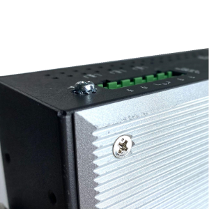 Медиаконвертер Ethernet 10/100BaseTX в 100BaseFX (одномодовое оптоволокно) в металлическом корпусе<br><br><b>Причина уценки: </b>Преобразователь полно