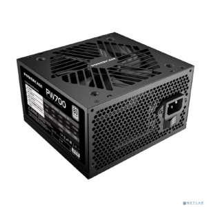 Powercase PW700 (80 Plus, ATX 2.31, 700W, APFC, DC-DC, 120mm Fan) / PS-700W-DC