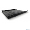 Hyperline TSH3H-650-RAL9004 Полка стационарная усиленная, глубина 650 мм, с боковым креплением, нагрузка до 100 кг, для шкафов серии TTB, TTR, TTC2, 4