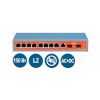 WI-PMS310GF, Коммутатор управляемый L2 PoE 150Вт, порты 8 PoE GE + 2SFP