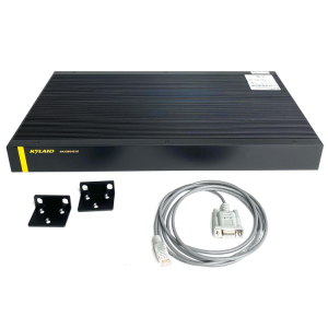 Коммутатор 2 уровня с 4 слотами 1000Base-X SFP, 24 портами 10/100/1000Base-T(X) (разъем RJ45), два входа питания 110-240 В перем. или 110-220 В пост.<