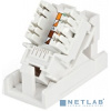 Hyperline SIP2K-C5E-M45-22.5 Розетка (вставка) 45x22,5 (аналог Mosaic) с наклонным модулем RJ-45 категории 5е