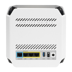 Маршрутизатор ASUS GT6(W-1-PK) WiFi 6 3x1G USB 4804+4804+574Mbps 5GHz/2.4GHz (90IG07F0-MU9A30)
