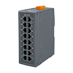 Неуправляемый коммутатор 16 x 10/100BaseTX, пластиковый корпус