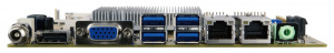 Промышленная плата tKINO-BW-N2, форм-фактор Thin Mini-ITX, процессор Intel Celeron N3060 1.6ГГц, 2x 204-pin SO-DIMM DDR3L, 6x COM, 2x SATA III, 6x USB