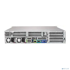 Платформа системного блока SuperMicro BadPack SYS-6029U-E1CR4 2U, 2xLGA3647, 24xDDR4, 12x3.5/2.5 Exp., iC621, 4x1GbE, IPMI, 2x1300W, 1xPCI 2U, 2xLGA36