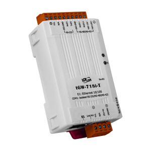 1-портовый преобразователь Modbus TCP в Modbus RTU/ASCII с возможностью питания по PoE, с изоляцией последовательного порта
