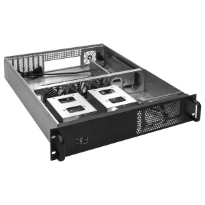 Серверный корпус ExeGate Pro 2U550-08 <RM 19", высота 2U, глубина 550, без БП, 2*USB>