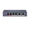 Коммутатор HIKVISION (HiWatch) DS-S604P Неуправляемый PoE- 4 RJ45 100M PoE, 2 порта с высоким приоритетом; 2 Uplink порта 100М Ethernet; PoE: IEEE802. Коммутатор HIKVISION (HiWatch) DS-S604P Неуправляемый PoE- 4 RJ45 100M PoE, 2 порта с высоким приоритетом; 2 Uplink порта 100М Ethernet; PoE: IEEE802.