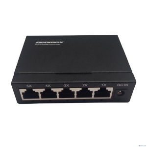 NEOMAX неуправляемый коммутатор NMS-105P-1000-S, 5 портов 1000 Mbps, металл