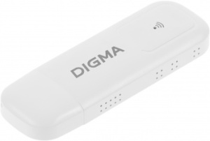 Модем 3G/4G Digma Dongle Wi-Fi DW1960 USB Wi-Fi Firewall +Router внешний белый Модем 3G/4G Digma Dongle Wi-Fi DW1960 USB Wi-Fi Firewall +Router внешний белый