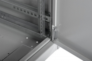 Шкаф коммутационный ЦМО (ШТК-Э-42.8.8-44АА) напольный 42U 800x800мм пер.дв.перфор. задн.дв.перфор. 2 бок.пан. направл.под закл.гайки 710кг серый 715мм