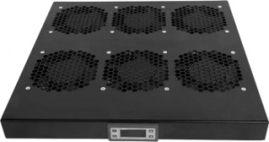 Модуль вентиляторный Rem (R-FAN-6K-1U-9005) 6 вент. с контроллером черный (упак.:1шт) Модуль вентиляторный Rem (R-FAN-6K-1U-9005) 6 вент. с контроллером черный (упак.:1шт)