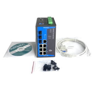 Управляемый коммутатор 7 x 10/100BaseTX, 3 x Gigabit SFP (оптика), с расширенным диапазоном температур<br><br><b>Причина уценки: </b>Коммутатор полнос