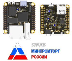 <B>NaPi C RK3308 (4 ядра,Cortex-A35,1.3ГГц), ОЗУ 512МБ, 4ГБ NAND, MicroSD(до 128Гб)</B><br />
Российский миниатюрный одноплатный промышленный компьют