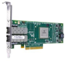 адаптер Qlogic QLE2672 16Gb Dual Port FC HBA, x8 PCIe, SR LC multi-mode optic, LP + FH, transivers included
