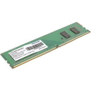 Patriot DDR4 DIMM 8GB PSD48G240082 PC4-19200, 2400MHz Patriot DDR4 DIMM 8GB PSD48G240082 PC4-19200, 2400MHz