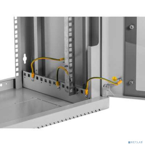 ЦМО Шкаф телекоммуникационный настенный сварной 9U (600 x 350) съёмные стенки, дверь стекло, ШРН-9.350