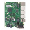 Маршрутизатор MikroTik RouterBOARD 450Gx4 with four core 716MHz Atheros CPU, 1 GB RAM, 5 Gigabit LAN ports, PoE OUT on port #5, RouterOS L5