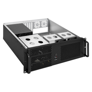 Серверный корпус ExeGate Pro 3U390-08 <RM 19", высота 3U, глубина 390, БП 1000RADS, USB>