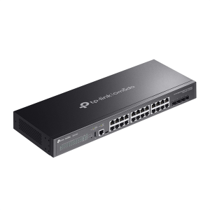 Коммутатор TP-Link SG5428X, Omada 24-Port Gigabit Stackable Lite L3 Managed Switch with 4? 10G Slots