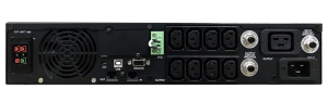 Источник бесперебойного питания Powercom Smart-UPS SMART RT, Line-Interactive, 2000VA/1800W, Rack/Tower, 8*IEC320-C13+C19 (9 batt), Serial+USB, SNMP S