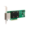 HBA-адаптер Broadcom 9500-16e SGL (03-50075-00003) PCIe Gen4 x8 LP, Tri-Mode SAS/SATA/NVMe 12G HBA, 16port(4*ext SFF8644), 3816 IOC {5} Заказ от $ 100