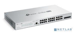 TP-Link S5500-24GP4F Управляемый коммутатор Omada Pro уровня 2+ с 24 гигабитными портами PoE+ и 4 портами SFP