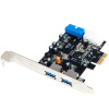 Controller ST-Lab, PCI-E x1, U- 780, 2 ext (USB3.0) + 2 int (USB3.0), +LP bracket, Ret Controller ST-Lab, PCI-E x1, U- 780, 2 ext (USB3.0) + 2 int (USB3.0), +LP bracket, Ret