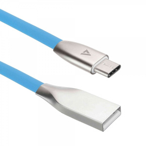Кабели USB ACD USB кабель ACD-Infinity Type-C ; USB-A TPE, 1.2м, синий (ACD-U922-C2L)