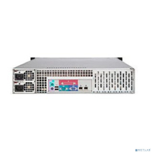 Supermicro CSE-825TQC-R802LPB 2U SC825TQC 8 x 3.5; hot-swap SAS3/SATA LP Chassis Redundant 800W PWS
