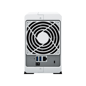 Системы хранения данных Synology QC 1,7GhzCPU/1Gb/RAID0,1/upto 2 HP HDD SATA(3.5')/2xUSB3.2/1xGbE/iSCSI/2xIPcam(upto 12)/1xPS/1YW (DS223j) repl DS220j