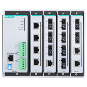 Шасси коммутатора - 4 слота модулей Fast Ethernet (до 16 портов 10/100BaseTX и/или 100BaseFX), с расширенным диапазоном температур