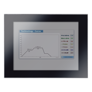 Промышленный монитор Nodka PANEL5000-C122-L с проекционно-емкостным сенсорным экраном. Дисплей 12,1", True Flat (плоскопанельный дизайн), пылевлагоза
