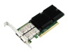 Сетевой адаптер LR-LINK LRES1014PF-2QSFP28 Intel E810 CAM2 PCI-E 4.0 x16 100GB 2 x QSFP28 E810-CQDA2