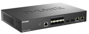 коммутатор Управляемый L2 коммутатор, 8x1000Base-X SFP, 2xCombo 10GBase-T/SFP+, защита от статического электричества до 6 кВ, CLI, консольный порт RJ-