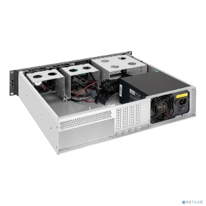 Exegate EX298540RUS Серверный корпус ExeGate Pro 2U400-04 <RM 19", высота 2U, глубина 400, БП 800RADS, 2*USB>
