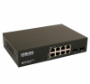 PoE Коммутатор OSNOVO SW-80802(150W) PoE коммутатор Gigabit Ethernet на 8 RJ45 + 2 SFP порта. Порты: 1 x GE (10/100/1000Base-T) с PoE (до 60W, A+B) + PoE Коммутатор OSNOVO SW-80802(150W) PoE коммутатор Gigabit Ethernet на 8 RJ45 + 2 SFP порта. Порты: 1 x GE (10/100/1000Base-T) с PoE (до 60W, A+B) +
