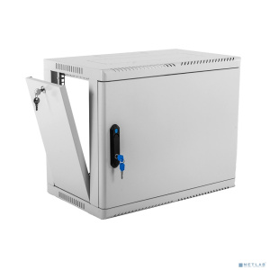 ЦМО Шкаф телекоммуникационный настенный сварной 9U (600 x 500) съёмные стенки, дверь металл, ШРН-9.500.1