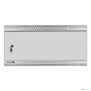 Exegate EX300253RUS Шкаф телекоммуникационный 19" настенный 4U ExeGate EC-WM-4U.450.M.GREY (19”, 4U, 600x450x280mm (ШхГхВ), передняя дверь металл, съе
