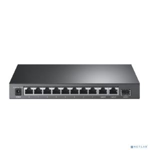 TP-Link TL-SL1311P Настольный коммутатор с 8 портами 10/100 Мбит/с, 2 гигабитными портами и портом SFP