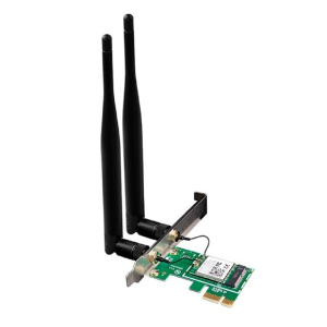 TENDA E12 PCI-e Wi-Fi-адаптер стандарта AC1200 две внешние антенны 5dBi