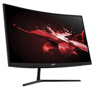 31,5" ACER Nitro EI322QURPbmiippx , VA, DisplayHDR 400, 2560x1440, 165Hz , 400nits, 1ms, 178°/178° , 2xHDMI + 2xDP +Audio Out, 93% DCI-P3, Curved,